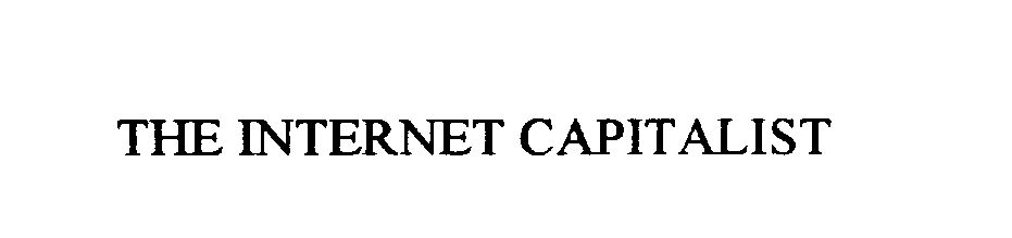  THE INTERNET CAPITALIST