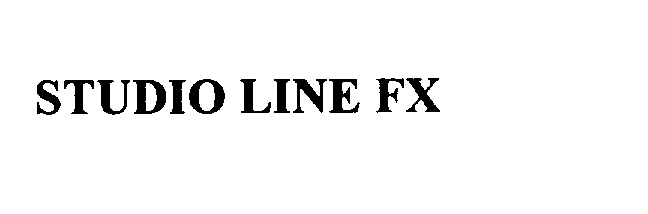  STUDIO LINE FX