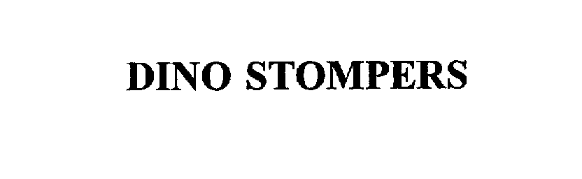 Trademark Logo DINO STOMPERS