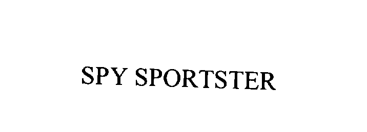 Trademark Logo SPY SPORTSTER