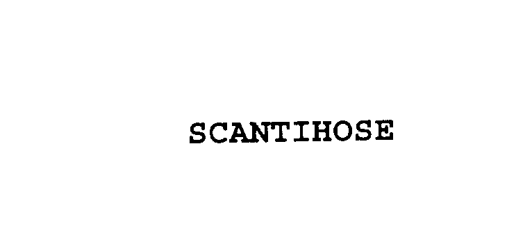 SCANTIHOSE