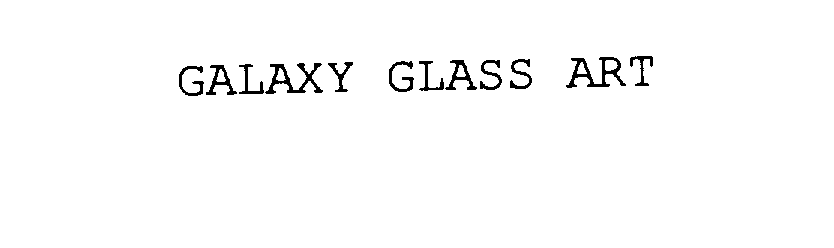  GALAXY GLASS ART