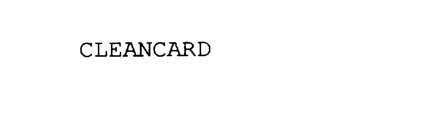 CLEANCARD