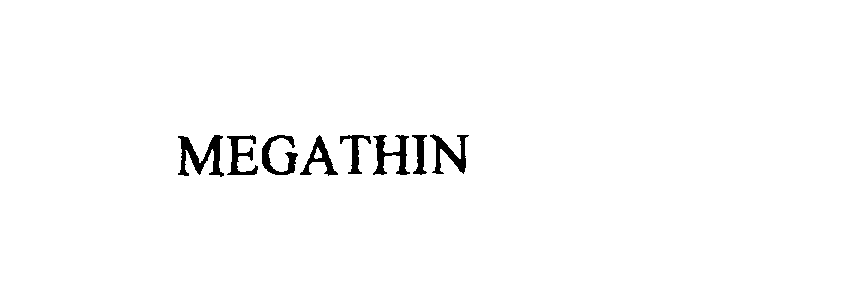 Trademark Logo MEGATHIN