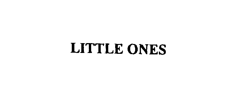 LITTLE ONES