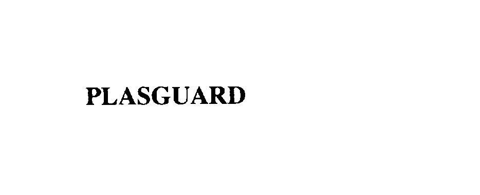 Trademark Logo PLASGUARD