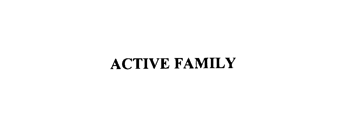  ACTIVE FAMILY