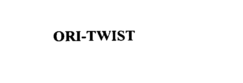 Trademark Logo ORI-TWIST