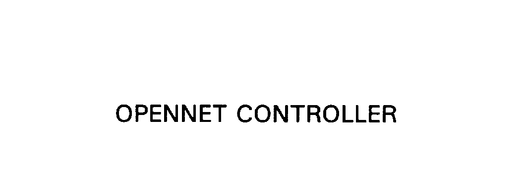 Trademark Logo OPENNET CONTROLLER