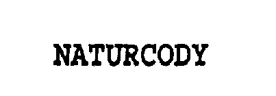 Trademark Logo NATURCODY