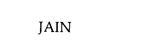 Trademark Logo JAIN