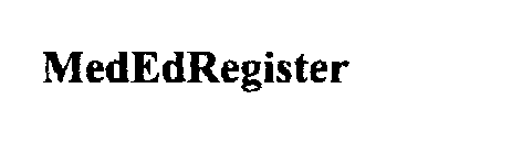 Trademark Logo MEDEDREGISTER
