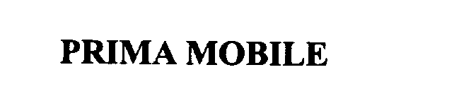  PRIMA MOBILE