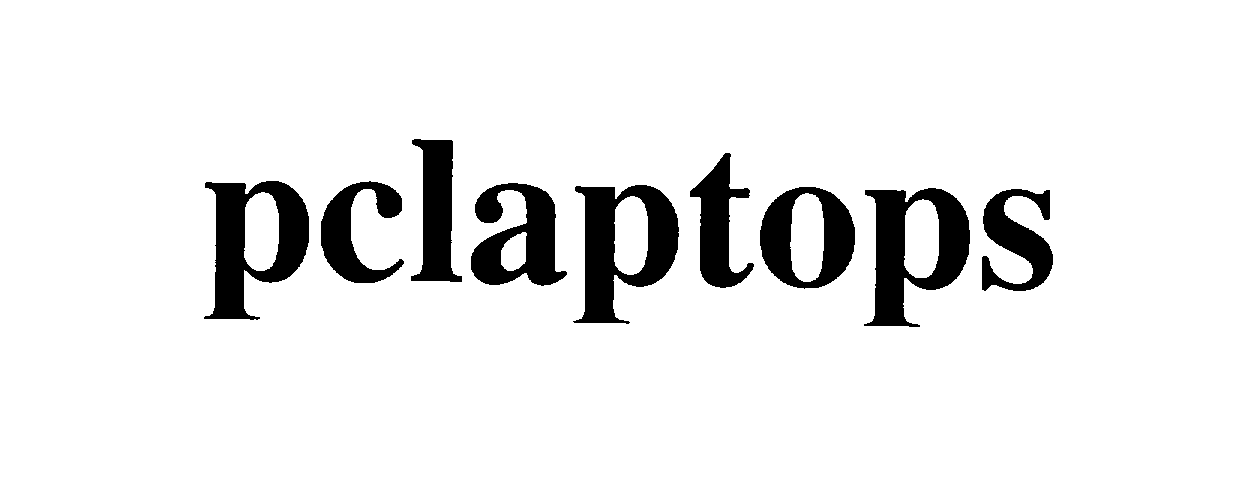 Trademark Logo PCLAPTOPS