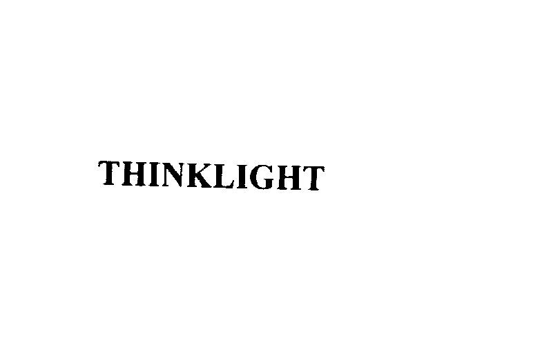 Trademark Logo THINKLIGHT