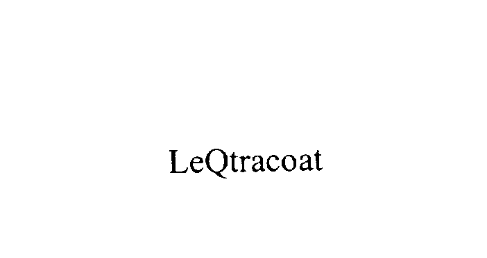  LEQTRACOAT