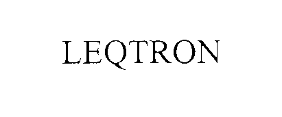 Trademark Logo LEQTRON
