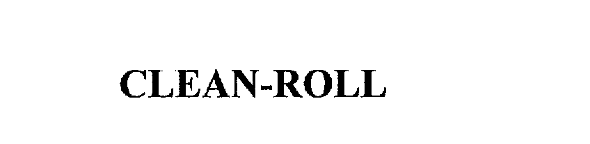  CLEAN-ROLL