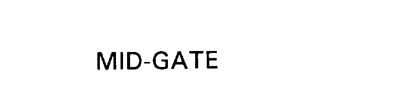 Trademark Logo MID-GATE