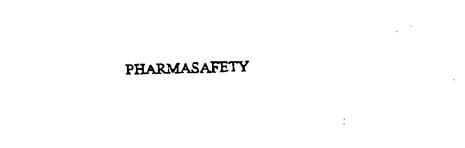 Trademark Logo PHARMASAFETY
