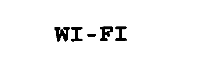 Trademark Logo WI-FI
