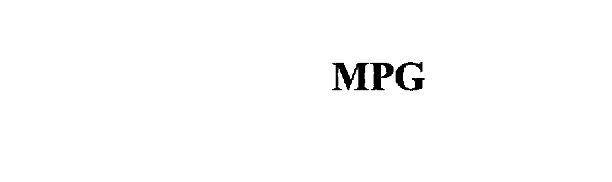 Trademark Logo MPG