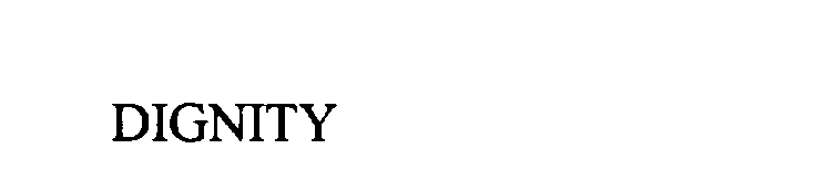 Trademark Logo DIGNITY