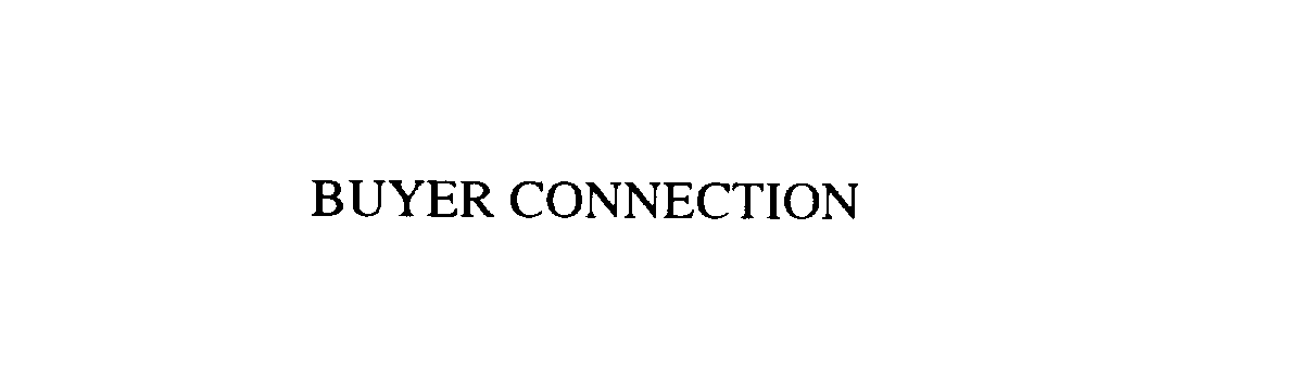 Trademark Logo BUYER CONNECTION