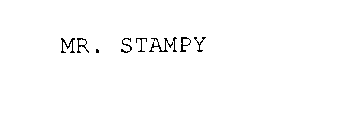  MR. STAMPY