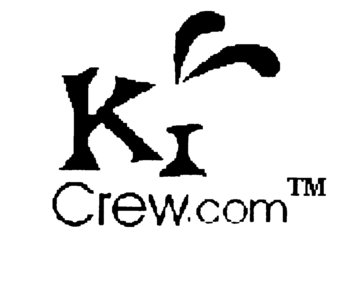 Trademark Logo KIDCREW.COM AS USED IN STYLIZED LOGO DESIGN