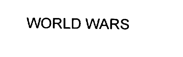 Trademark Logo WORLD WARS