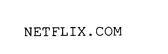 Trademark Logo NETFLIX.COM