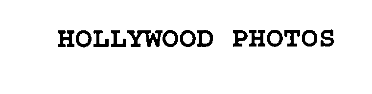 Trademark Logo HOLLYWOOD PHOTOS