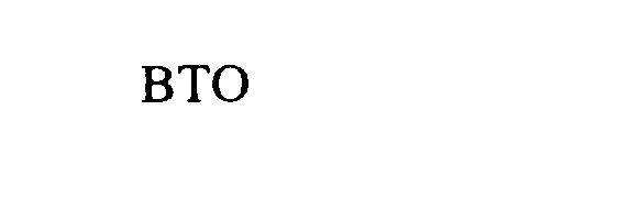 Trademark Logo BTO