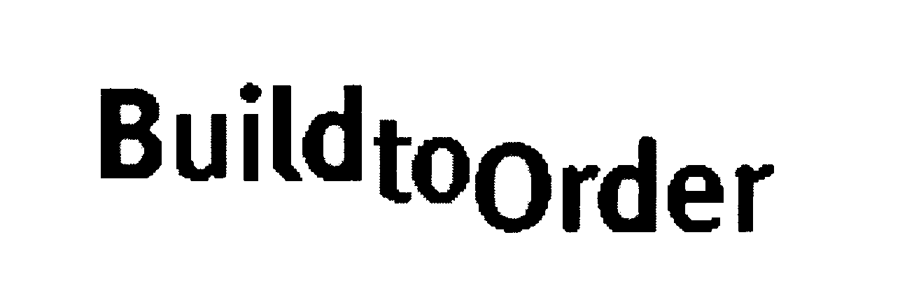 Trademark Logo BUILDTOORDER