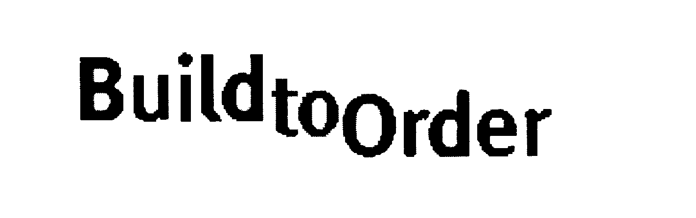 Trademark Logo BUILDTOORDER