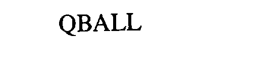 Trademark Logo QBALL