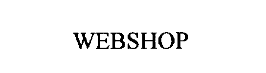 Trademark Logo WEBSHOP