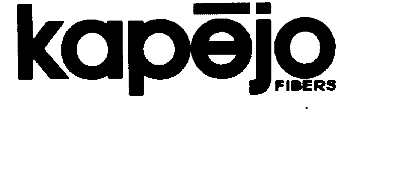 Trademark Logo KAPEJO FIBERS