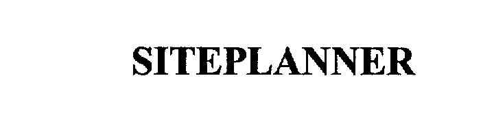 Trademark Logo SITEPLANNER