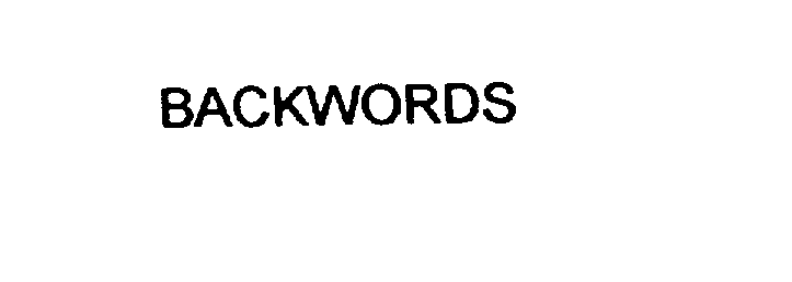 BACKWORDS