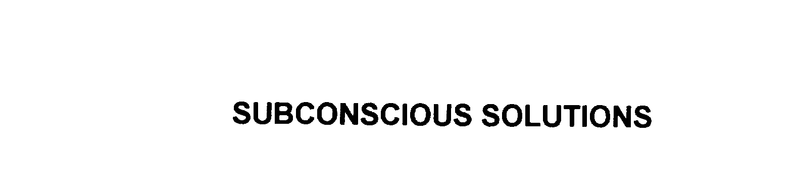  SUBCONSCIOUS SOLUTIONS