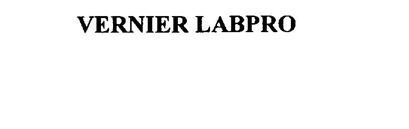 Trademark Logo VERNIER LABPRO