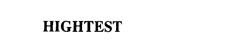 Trademark Logo HIGHTEST