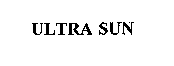 Trademark Logo ULTRA SUN