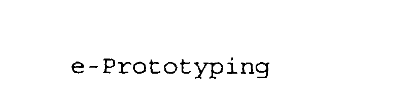 Trademark Logo E-PROTOTYPING