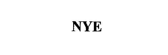 Trademark Logo NYE