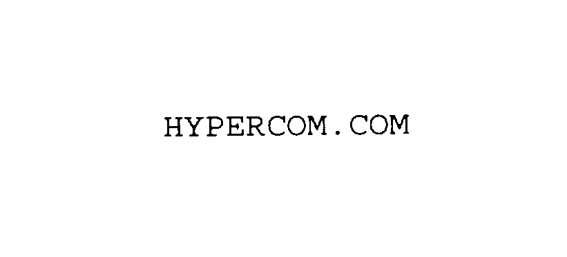 Trademark Logo HYPERCOM.COM