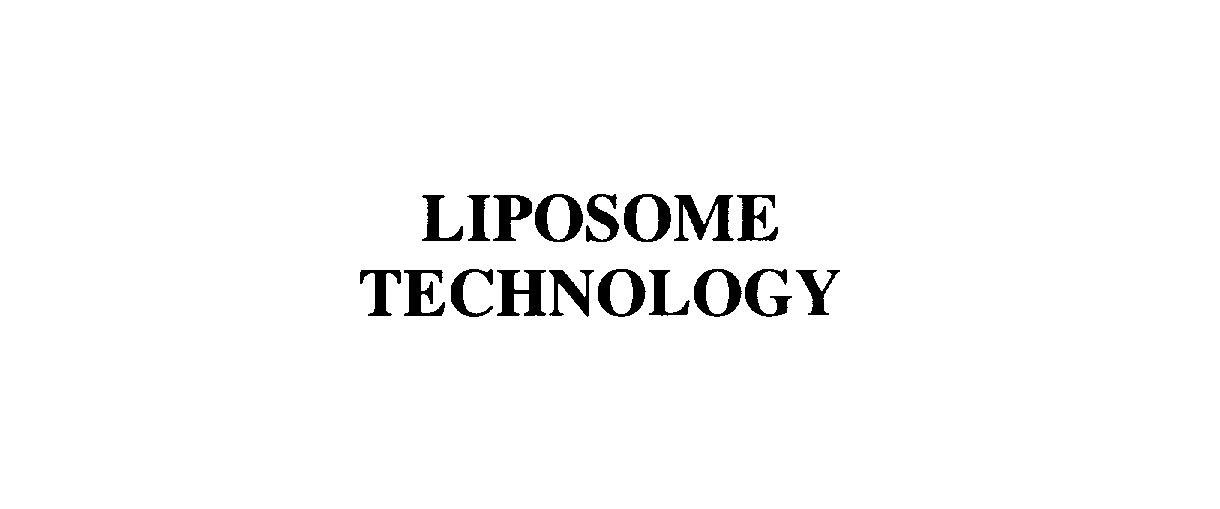  LIPOSOME TECHNOLOGY