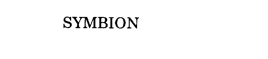 Trademark Logo SYMBION